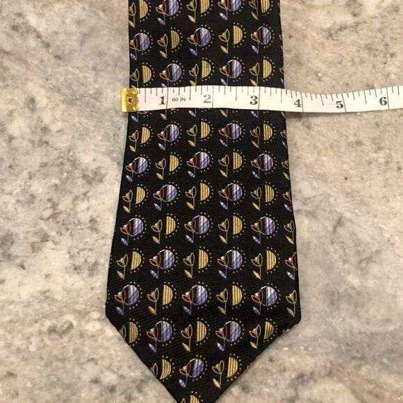 ROBERT TALBOTT Tie, black, Purple Gold - Picture 6 of 6